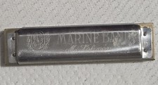 1873 M. Mohner Marine Band Harmonica Made In Germany Key D