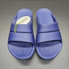 New OOFOS Womens OOahh Slide Sandal Navy Size M4 W6