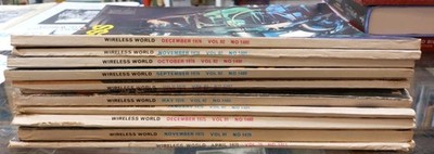 Wireless World Magazine Bundle 14 Issues 1970s 