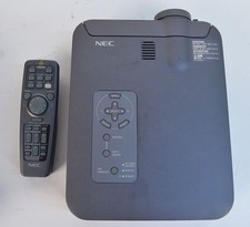 NEC MultiSync LT154 Portable LCD Projector XGA 153 Lamp Hours w/ Case  Remote