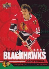 2025-26 Chicago Blackhawks Centennial #7 Tom Lysiak
