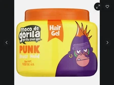 MOCO DE GORILLA Punk Style Hair Gel for Men & Women - 9.52 oz Tub - Lot of 3