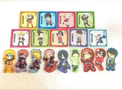 Naruto Boruto Nijigen no Mori Shinri Sticker Set Limited Edition Pre-Owned