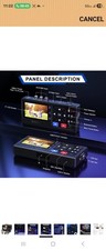 Portta VHS to Digital Converter, Video Recorder with Remote, Black