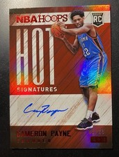 2015-16 Panini NBA Hoops Hot Signatures Cameron Payne #HS-CP Auto 08/25 ⭐️