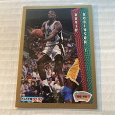1992-93 Fleer - David Robinson #207