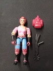 GI JOE 1986 Zarana 3.75" Action Figure  (Great Shape) Complete