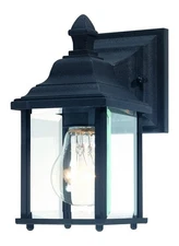 Dolan Designs 930-50 Charleston Outdoor Wall Light Black