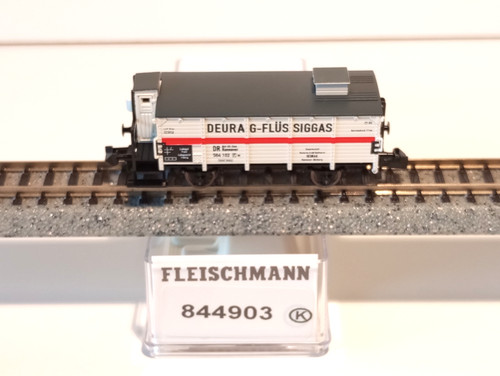 VAGÓN DE GAS "DEURAG FLÜSSIGGAS" DRG - BRIT-US-ZONE FLEISCHMANN 844903 (G528) | Condition: Nuevo