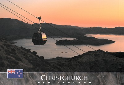 Postkarte: The ChristchurchGondola, Neuseeland