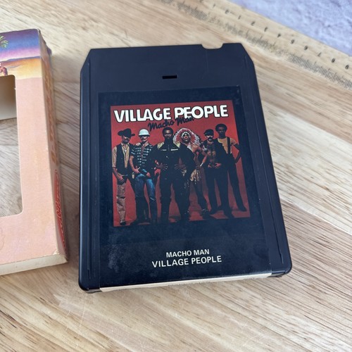 Macho Man by Village People 8-Track, Casablanca Record Tested - Imagen 4 de 6