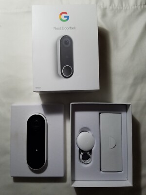Google Nest Door Cam A0077 NC5100US Hello Video Security