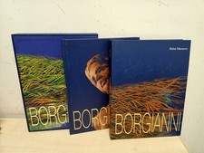 LIBRO MARCO BORGIANNI OPERE SCULTURE 2 VOLUMI BEBA MARSANO CAMBI AUTOGRAFATO 