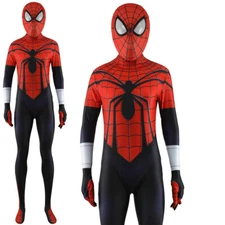 Upgraded Superior Spider-Woman Jumpsuit Cosplay Costume Bodysuit Halloween Party