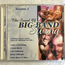 Sound of Big Band Swing Sesson 2 CD Jazz Various Artists 2000s 10 Song Album 