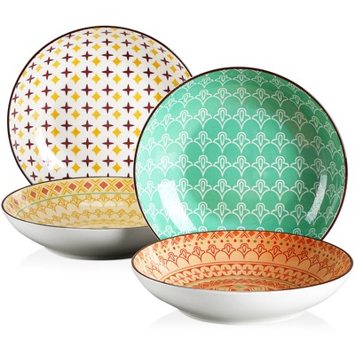 vancasso Soup Plate Set Salad Bowl Soup Bowls Dinnerware Bowls Plates 4/6-piece