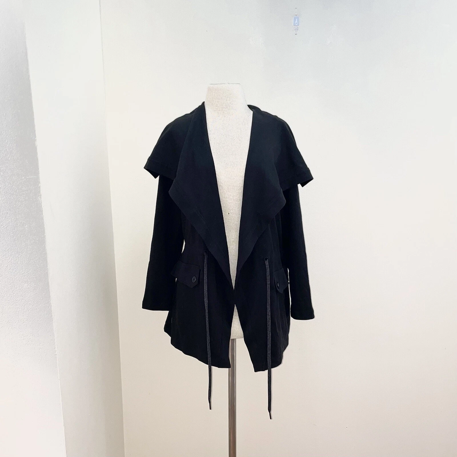 lole draped cinched barbara jacket