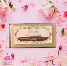 FACIAL SOAP VIVORA DE CASCABEL FOR ACNE,PRICKLES&SCARS **FREE SHIPPING**