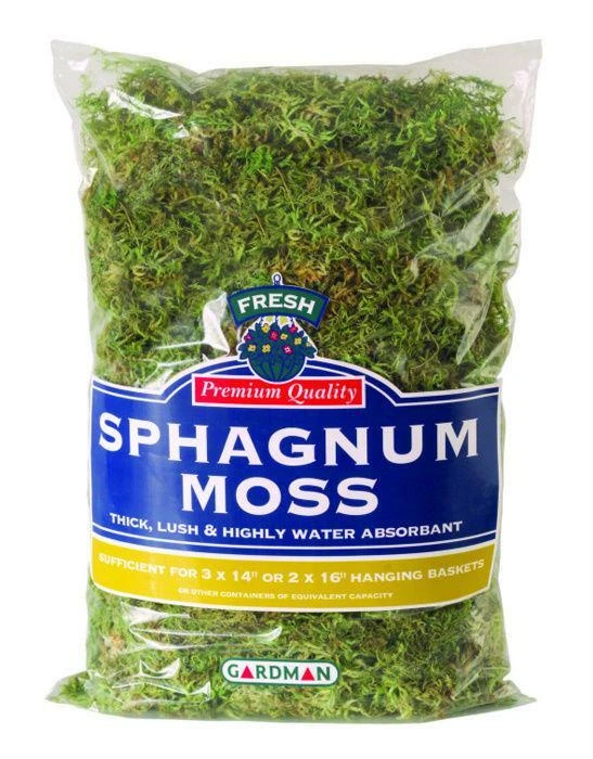 Gardman Large Pack Fresh Sphagnum Moss Garden/Greenhouse Basket Liner