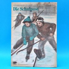 DDR Die Schulpost 2 1954 Zeitschrift für Junge Pioniere FDJ Schule