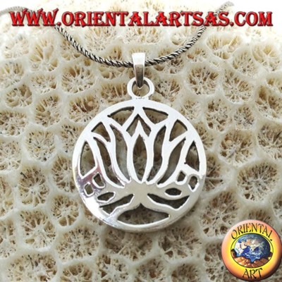 Ciondolo Sfera In Argento Sterling 925 - Diametro 8mm - Semplice Ed Elegante