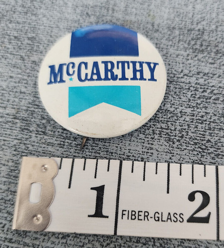 Senator Eugene McCarthy For President Political Campaign Pin Pinback Button