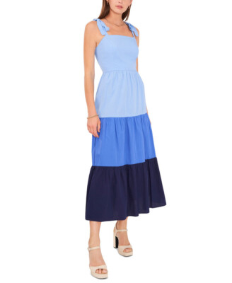 Riley & Rae Women's Colorblocked Midi Dress | eBay