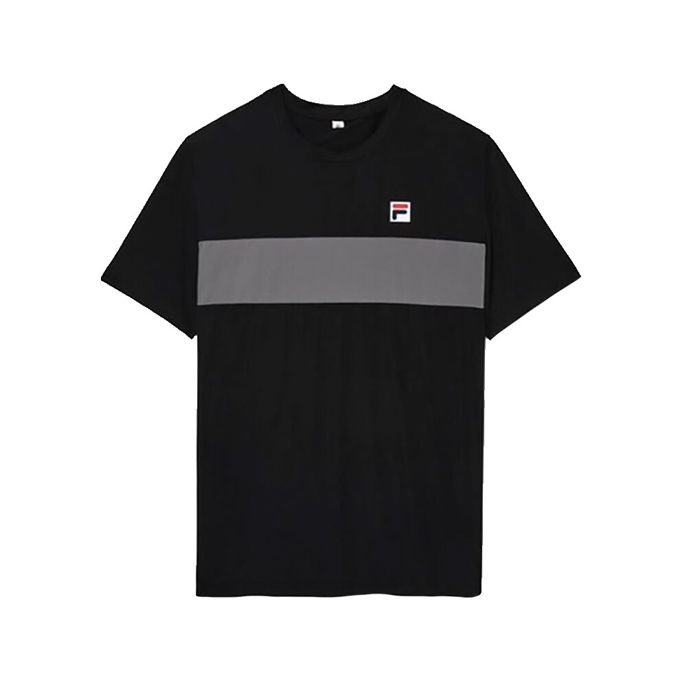 ■FILA■ Pigment Washing Short Sleeve T-shirtFS2RSH2113XDGY FILA Essentials Short Sleeve Crew Mens Tennis Shirt | eBay