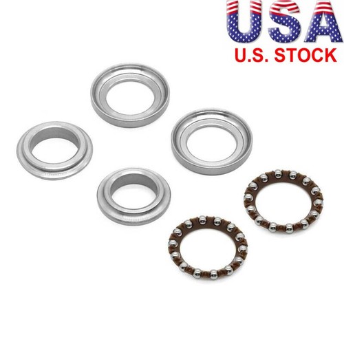 Fork Neck Steering Head Stem & Bearings Set For Honda ATC 70 90 110 125 185 200 eBay