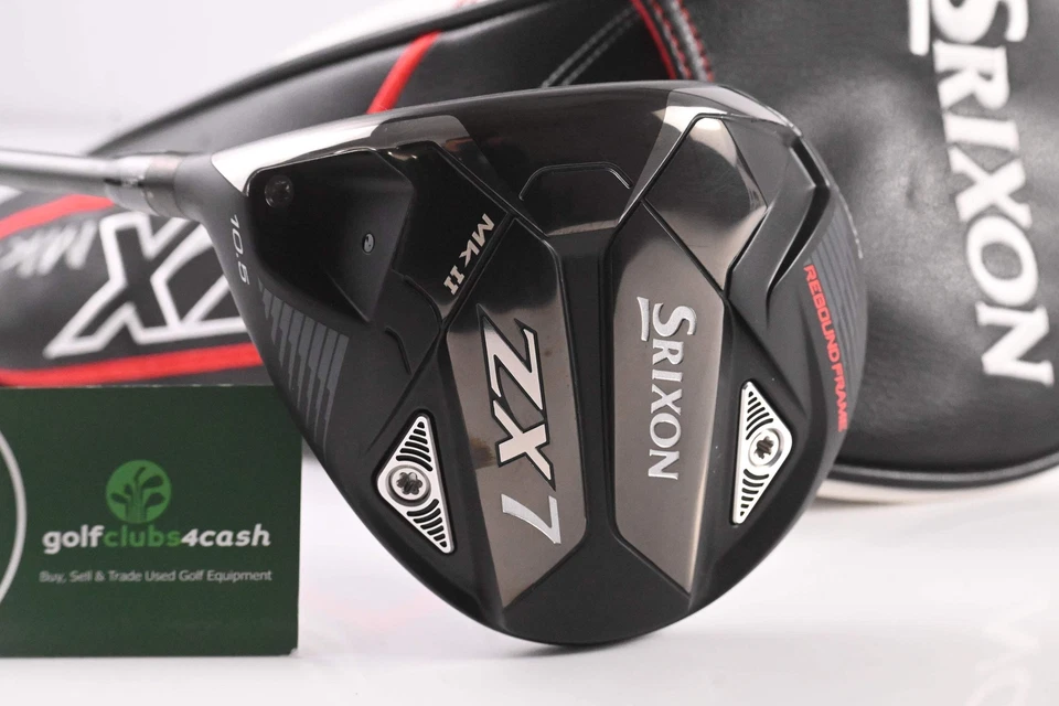 Left Hand Srixon ZX7 Mk II Driver 2023 / 10.5 Degree / X-Flex HZRDUS Smoke Black - Image 2 of 4