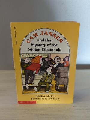 Cam Jansen & the Mystery of the Stolen Diamonds By David A. Adler Paperback 1980