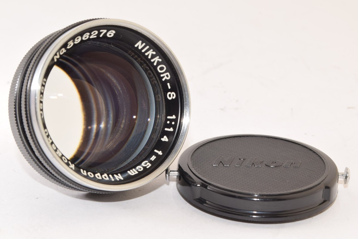 Nikon NIKKOR-S 5cm F1.4 50mm Sマウント レンズ Nikon NIKKOR-S 5cm 50mm F/1.4 Lens S Mount Mint!! from Japan