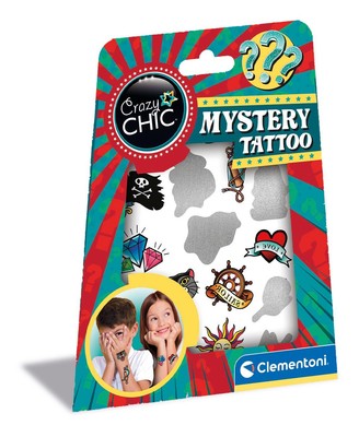 Merchandising Clementoni: Trucchi Crazy Chic - Misteryl Tattoo