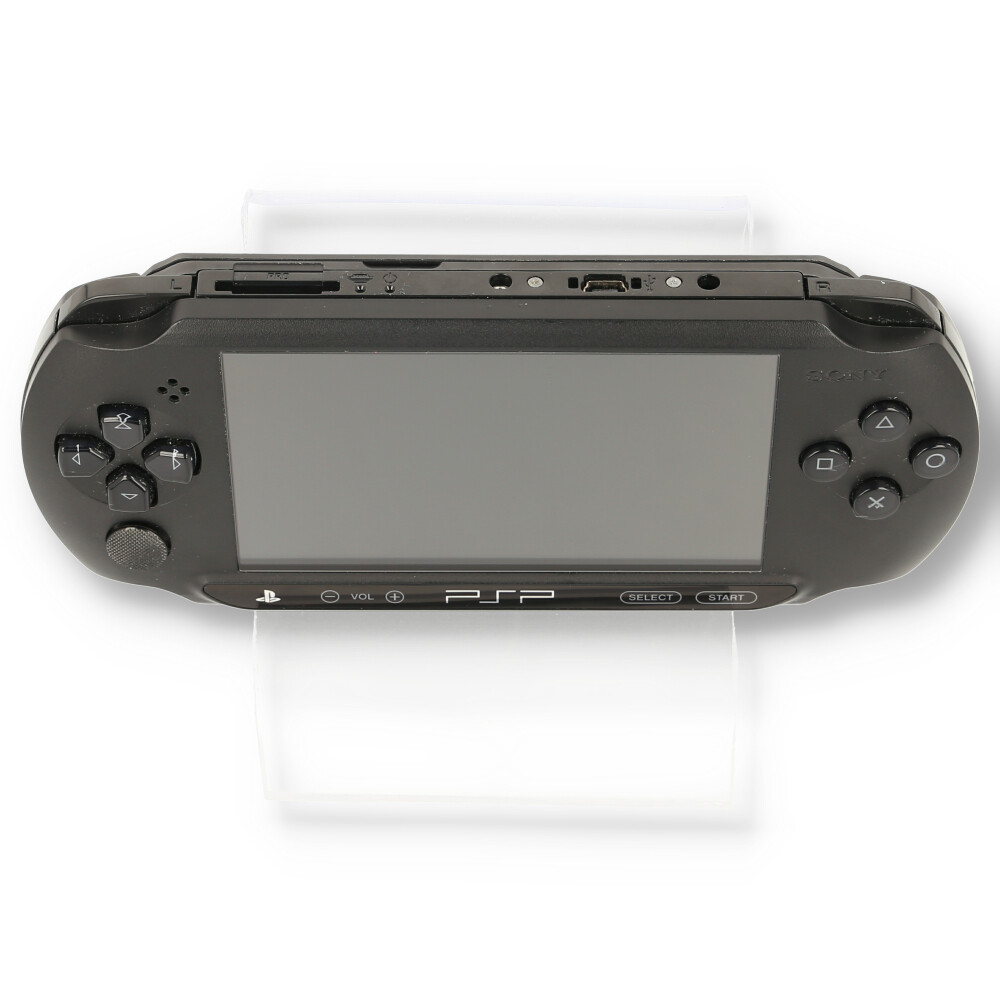 PSP E1004 Konsole in Black / Schwarz 40A + Kabel + Monster Hunter