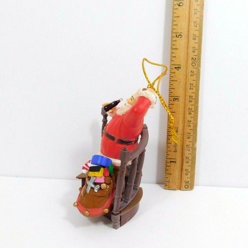 Coca Cola 1942 Trim A Tree Collection They Remembered Me Ornament Santa - Picture 5 of 11