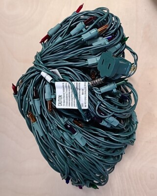 Christmas Lights GE Merry Midget 6'x4' 150 Multi Color Net Style Set - NEW/ NIB 