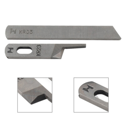 Juki Overlock Serger Knife Upper Knife KR23 & Lower Knife KR35 For Siruba