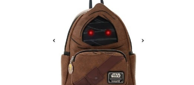 jawa loungefly mini backpack Star Wars Exclusive Shoulder Bag Purse and has embroidered Loungefly Star Wars Jawa Backpack