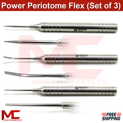 Dental Implant Power Periotome Flex Root Screw Extracting Tooth Extracting 