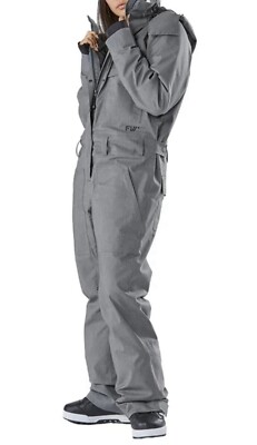 NWOT $699 FW Catalyst 2L Insulated Denim One-Piece Ski Suit