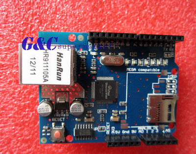Ethernet Shield module W5100  Board For Arduino 2009 UNO Mega 1280 2560 M21