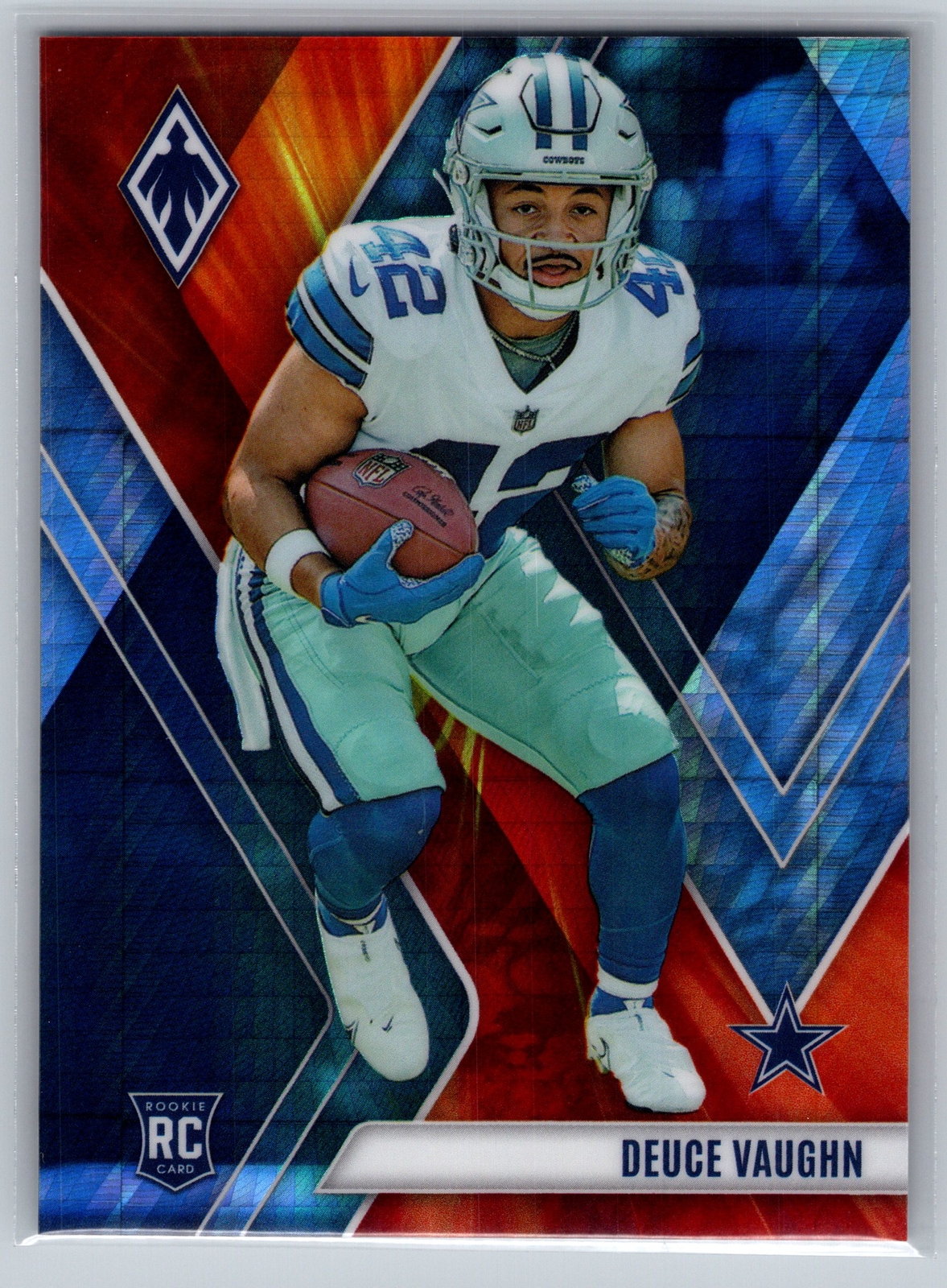 2023 Phoenix Deuce Vaughn Rookie Fire Burst /340 #134 Dallas Cowboys