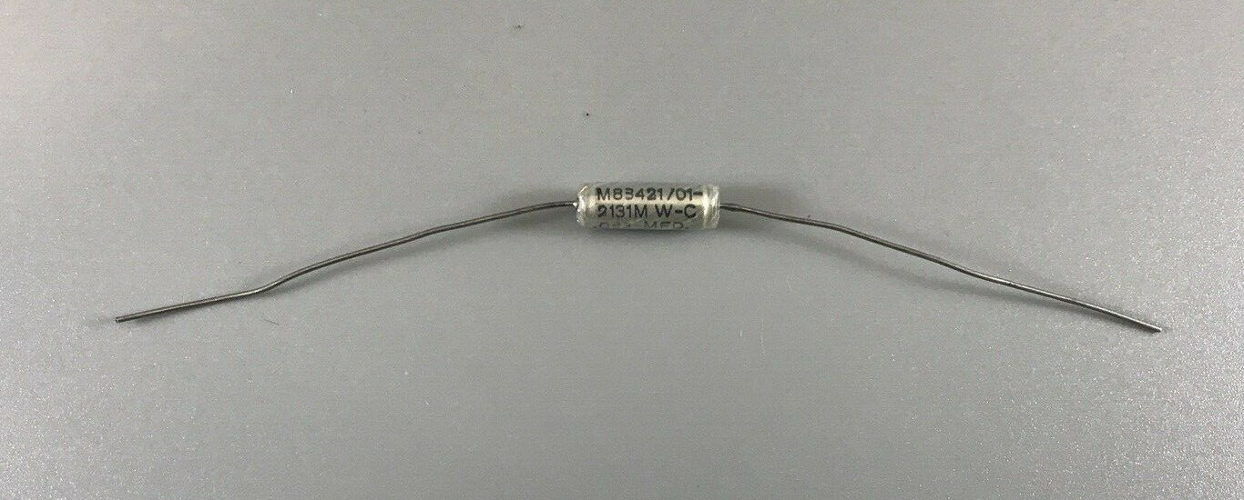 WESTON CONTROLS M83421/01-2131M CAPACITOR FIXED METALLIZED PAPER 