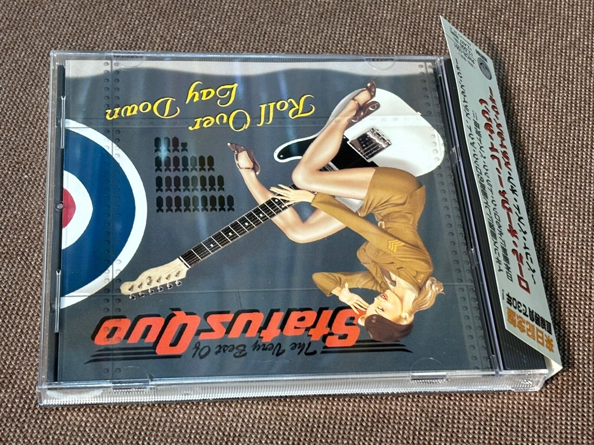 STATUS QUO Roll Over Lay Down JAPAN CD PHCR-1501 w/ OBI + STATUS QUO Roll Over Lay Down JAPAN CD PHCR-1501 w/ OBI +