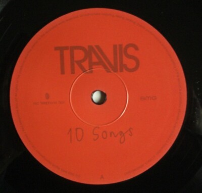 LP Travis 10 Songs 538615061 RED TELEPHONE BOX 未開封 /00260 Travis 10 Songs 12