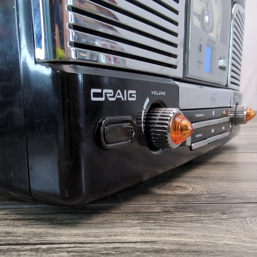 Vintage Craig Vinyl Plattenspieler Turntable CD Radio USB MP3 Player Music Center - Bild 13 von 19