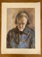 Musician Zoltain Kodaly in the Soviet Union 1947 Print, 17.5" X 13.5"