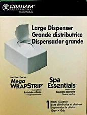 GRAHAM PROFESSIONAL LARGE MEGA SANEK WRAP  SRIPS DISPENSER - GRAY - 