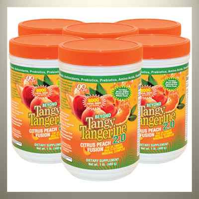 BEYOND TANGY TANGERINE 2.0 -BTT 2.0 CITRUS PEACH INFUSION 6 PACK