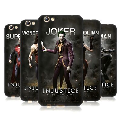 OFFIZIELLE INJUSTICE GODS AMONG US DARSTELLER GEL HANDYHÜLLE FÜR OPPO HANDYS